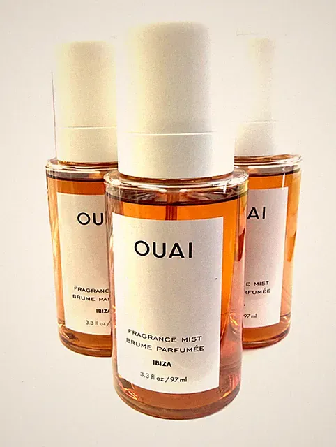 3x (THREE) OUAI Hair & Body Fragrance Mist IBIZA - 3.3 Fl Oz / 97ml Brand NEW