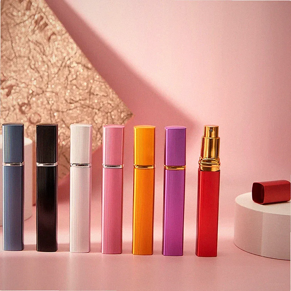 7-Pack 12ml Refillable Perfume Atomizer Travel Spray Bottle Mini Cologne Sprayer