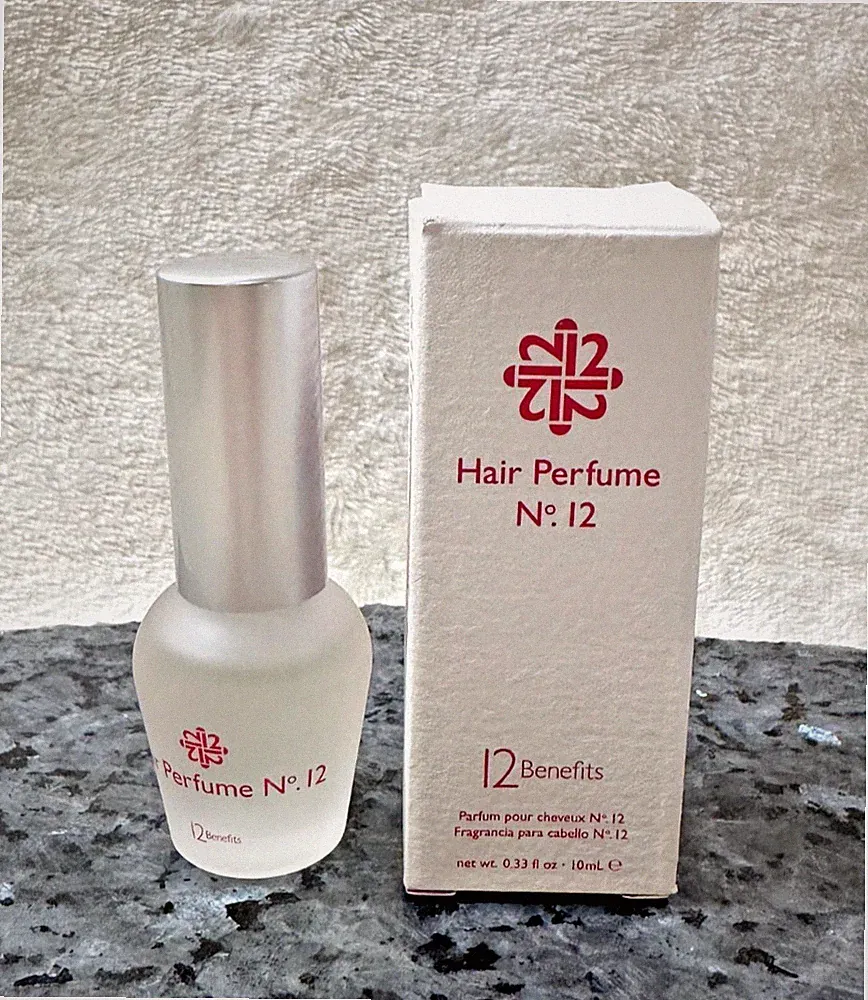 Hair Perfume ~ by 12 Benefits ~ Hair Perfume No. 12 ~ 100mL (.33 fl oz) ~ NIB!