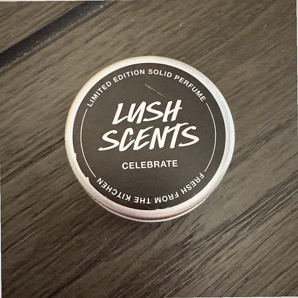 Lush Celebrate Solid Perfume 12g New Limited Edition HTF Rare