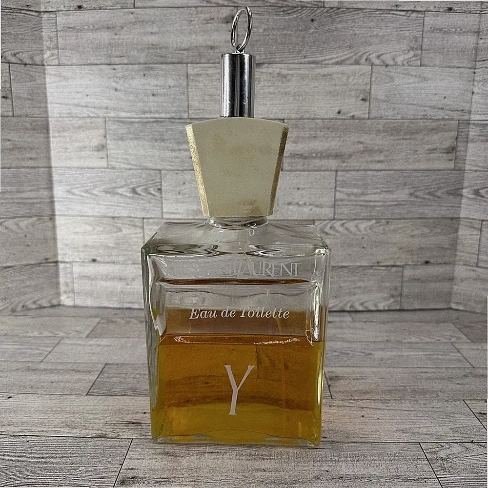 Vtg 60s 70s Big 12” Store Display Yves Saint Laurent Y Eau de Toilette Perfume