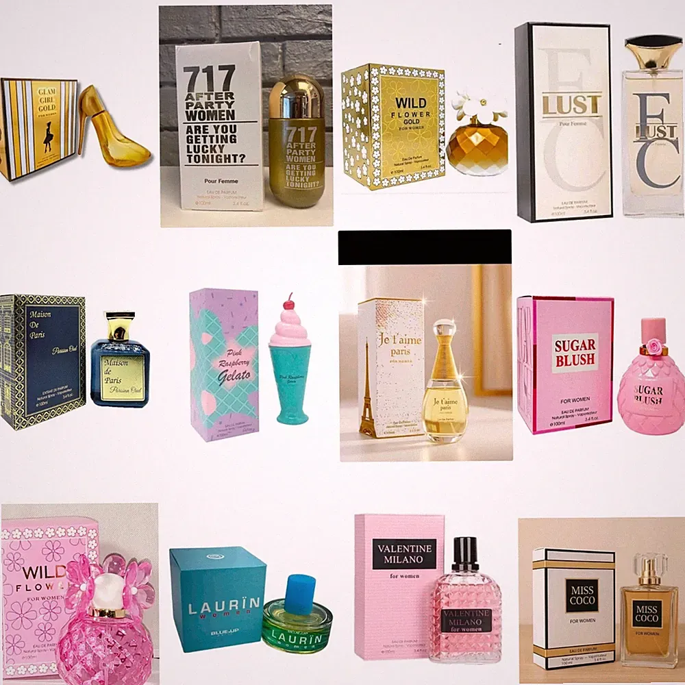 Wholesale Woman Eau de Parfum All Favors Paris Perfume 100ml 3.4 Set Of 12